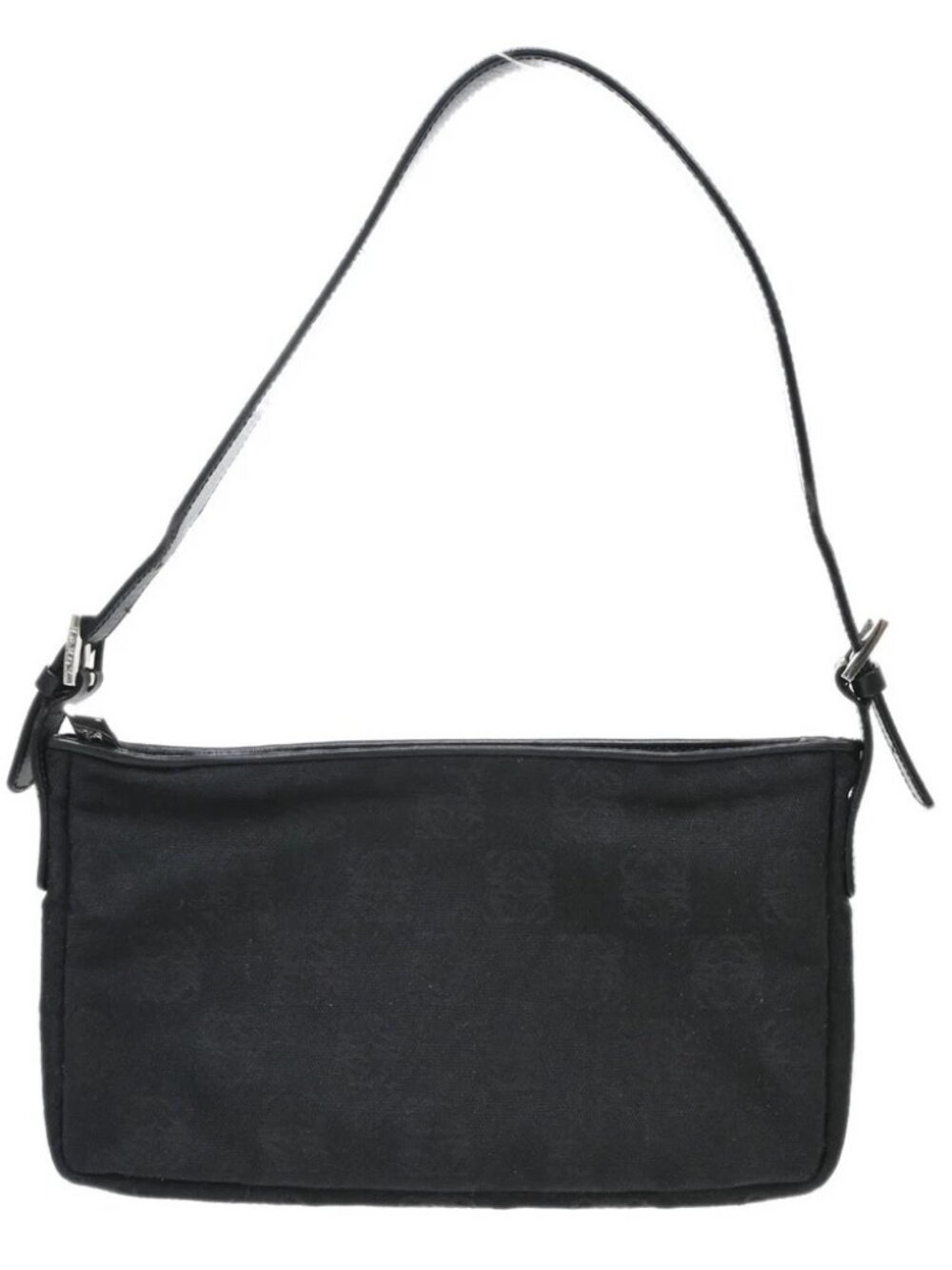 Loewe Black Canvas Shoulder Bag 150405 NQ09790